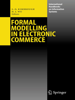 cover image of Formal Modelling in Electronic Commerce